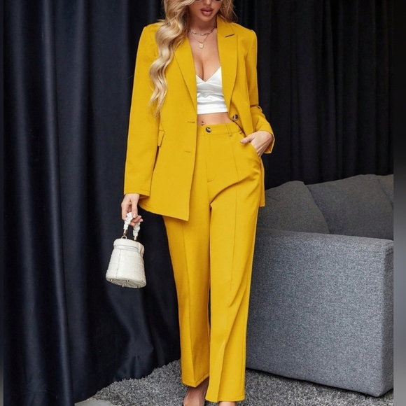 Pants - Solid Color Suit Set